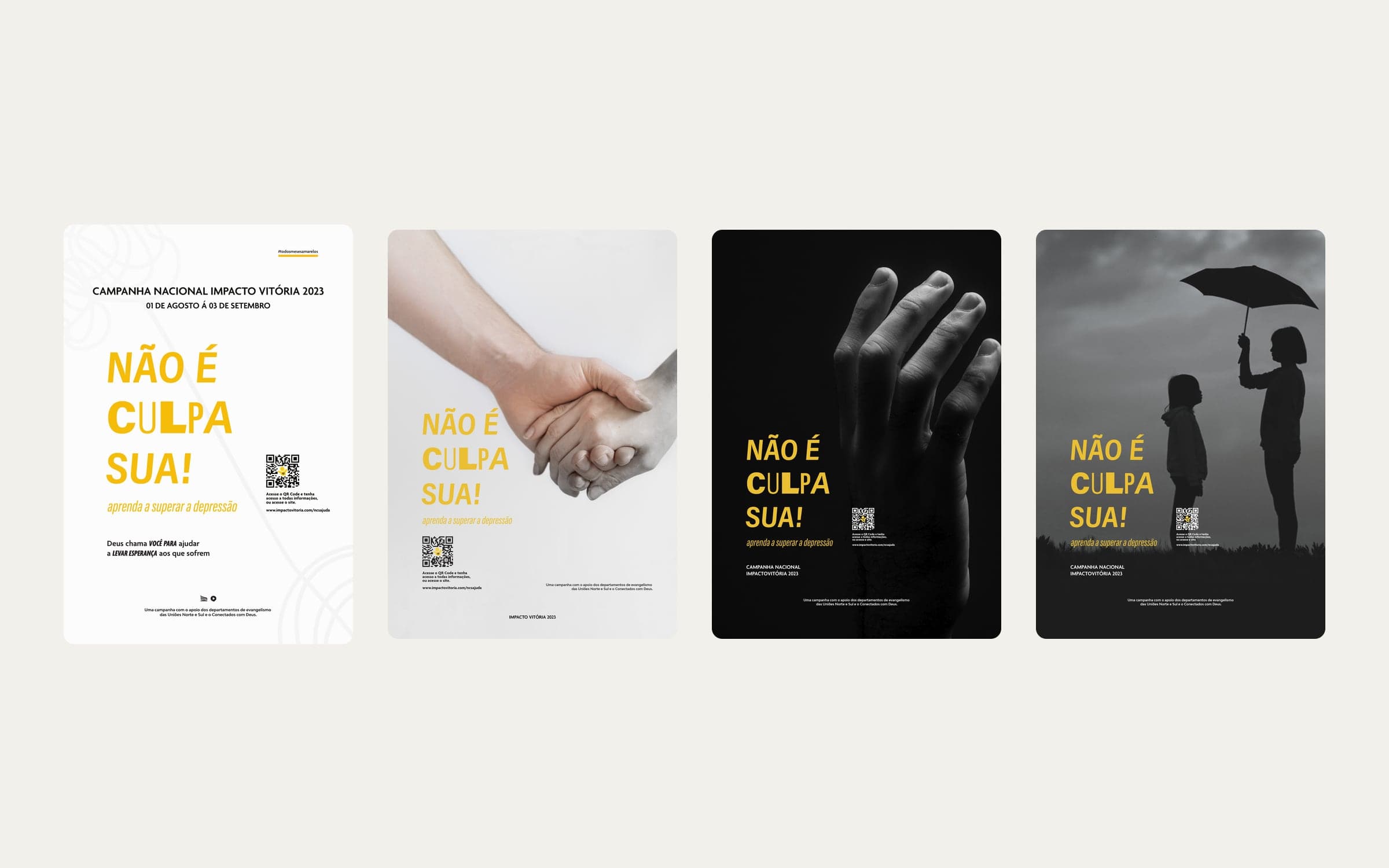 Four campaign posters