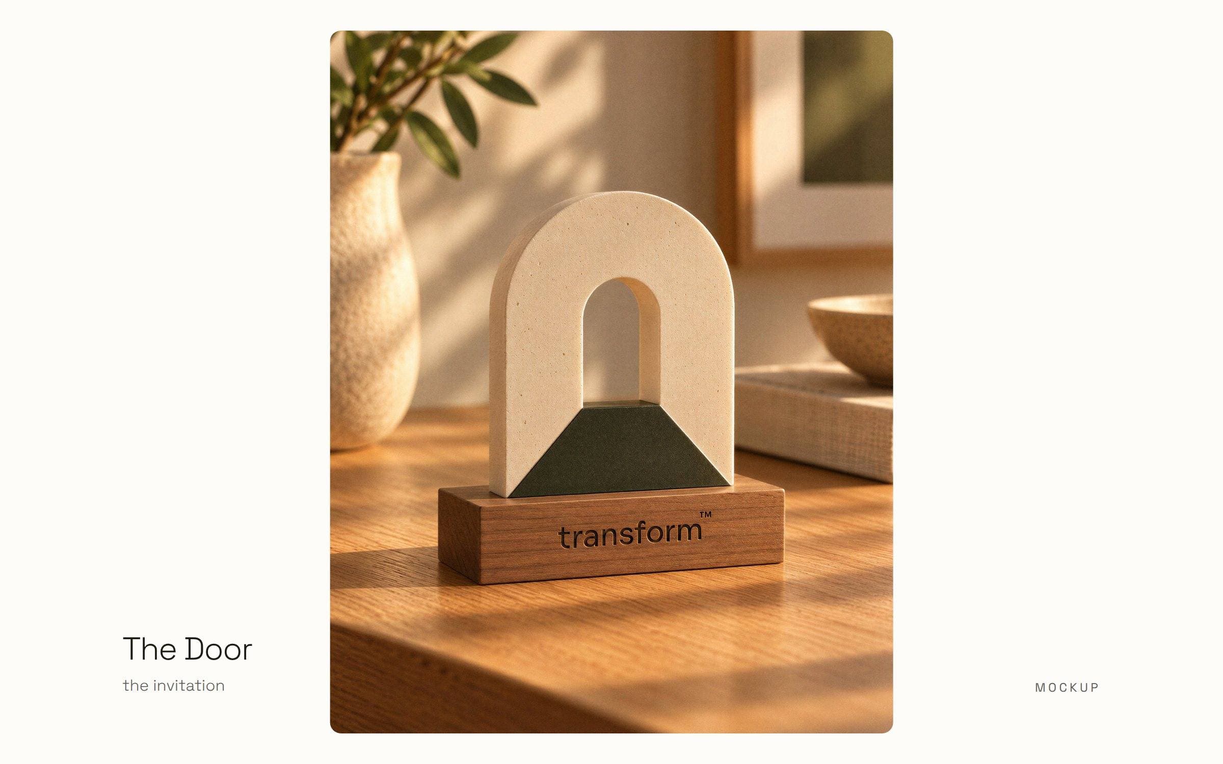 Transform — a porta continua aberta